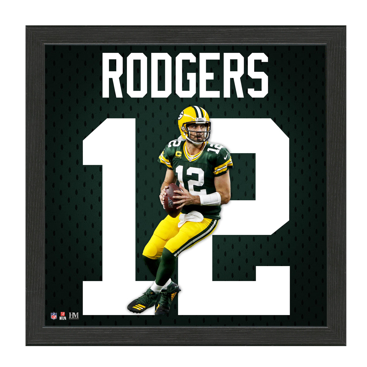 RODGERS (Packers) Impact Jersey Frame