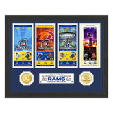 Los Angeles Rams Super Bowl 2022 LVI Champions R2 Ticket Collections Frame