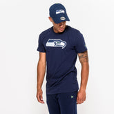 NFL Seattle Seahawks Team Logo T-Shirt Navy