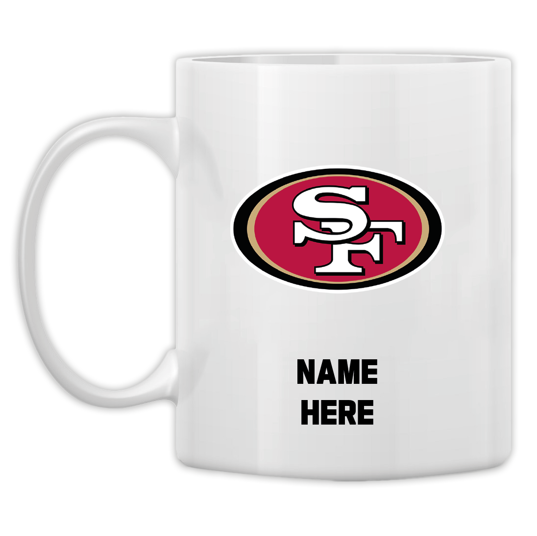 San Francisco 49ers Personalised Mug