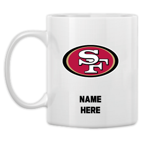 San Francisco 49ers Personalised Mug