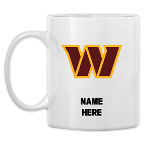 Washington Commanders Personalised Mug