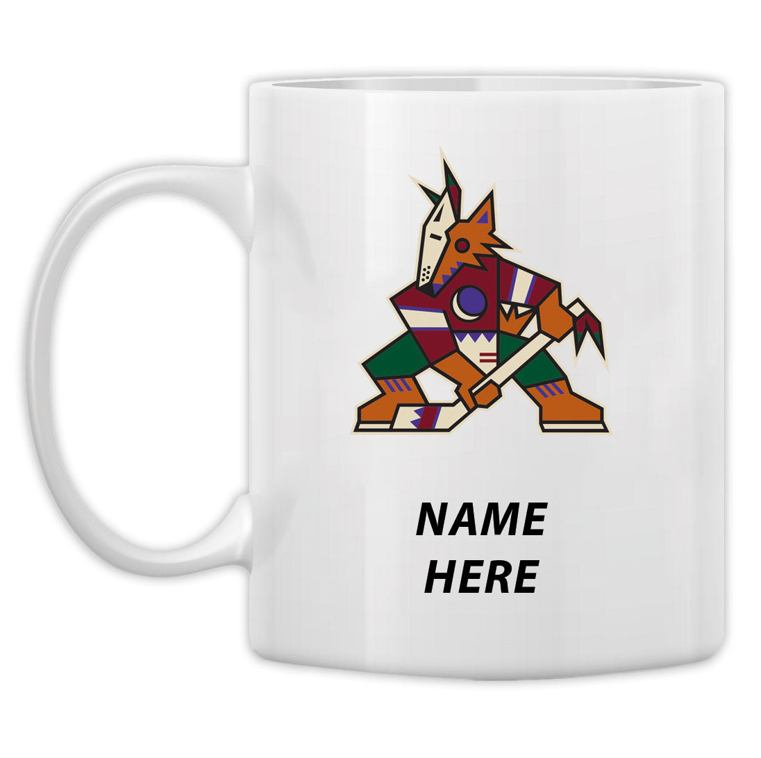 Arizona Coyotes Personalised Mug