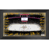 Boston Bruins 2021-22 Team Signature Rink Frame