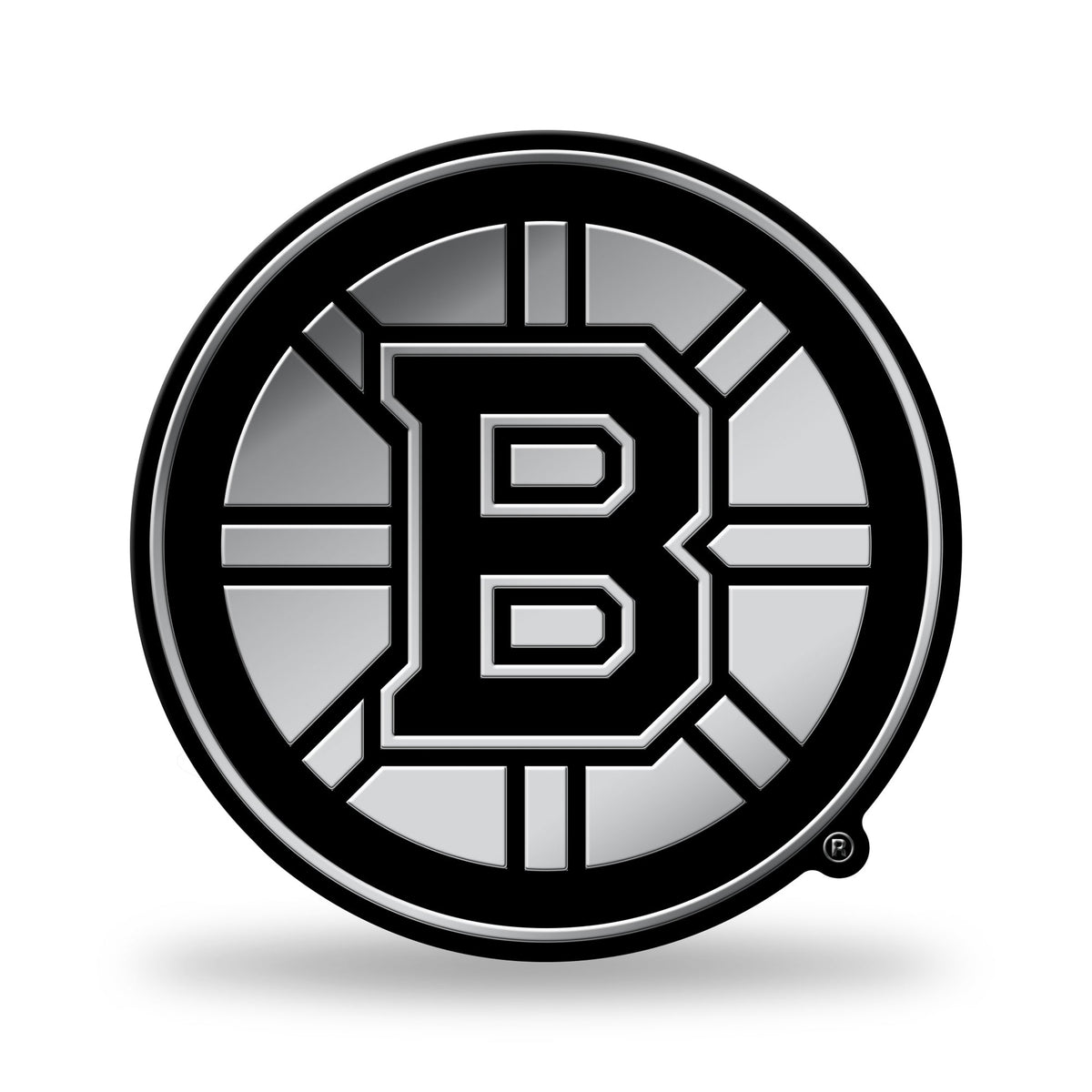 Boston Bruins Molded Chrome Car Emblem