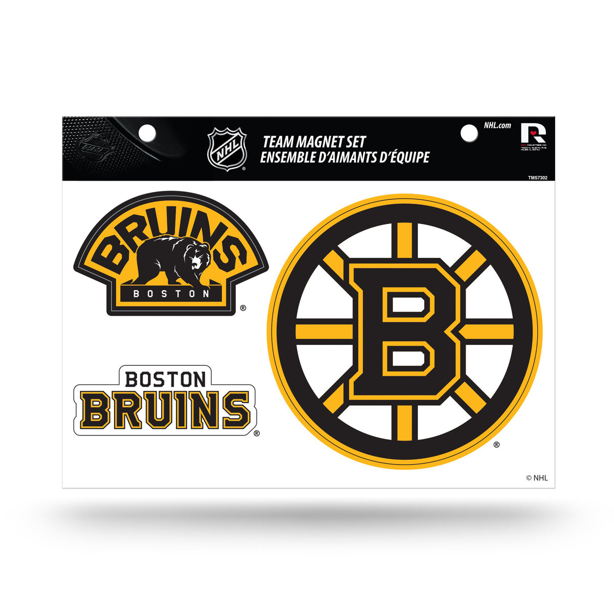 Boston Bruins Team Magnet Set