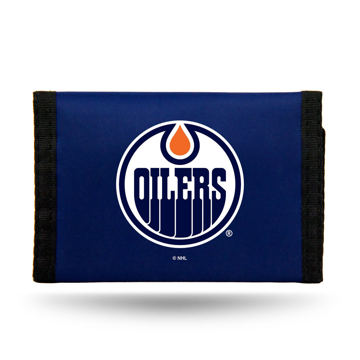 Edmonton Oilers Nylon Tri-Fold Wallet