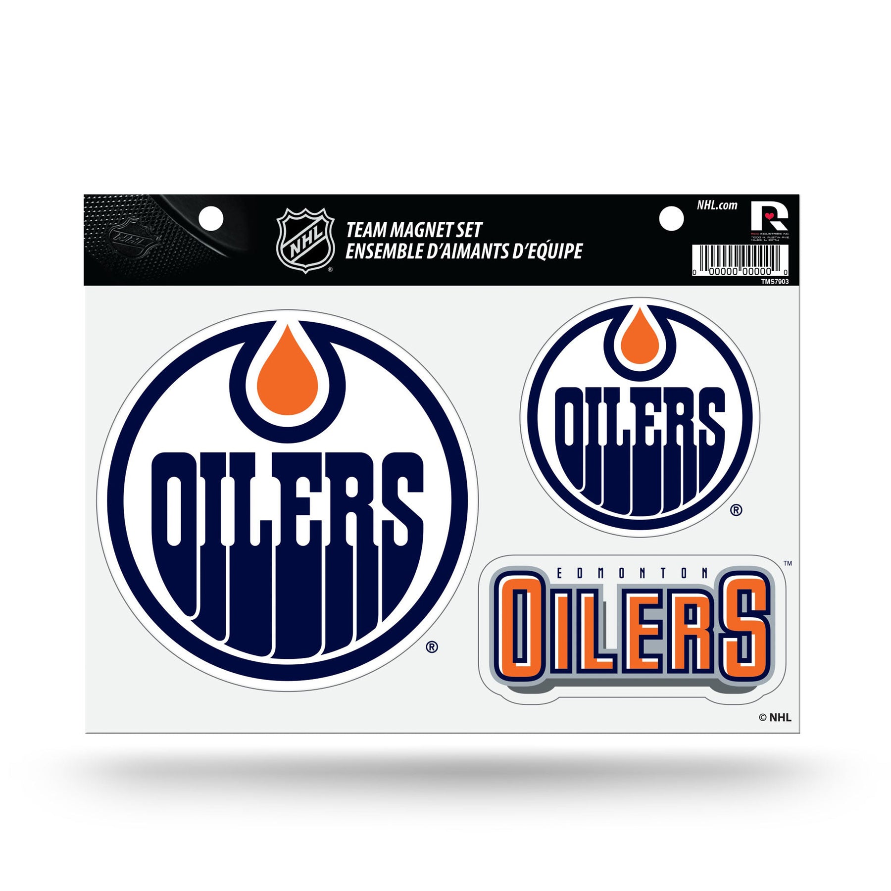 Edmonton Oilers Team Magnet Set