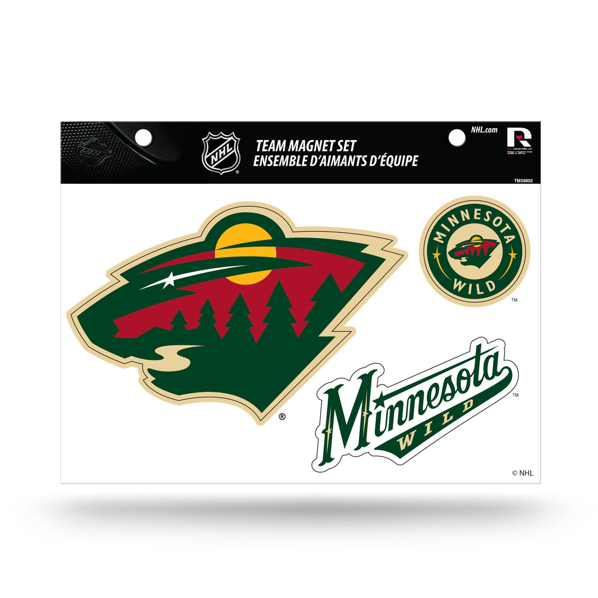 Minnesota Wild Team Magnet Set