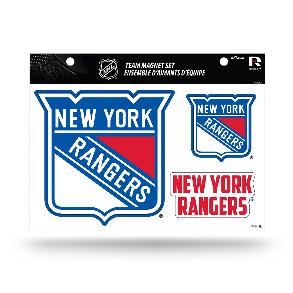 New York Rangers Team Magnet Set