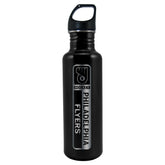 Philadelphia Flyers Lasered Black Stainless Steel Water Bottle (750ml/26oz.)