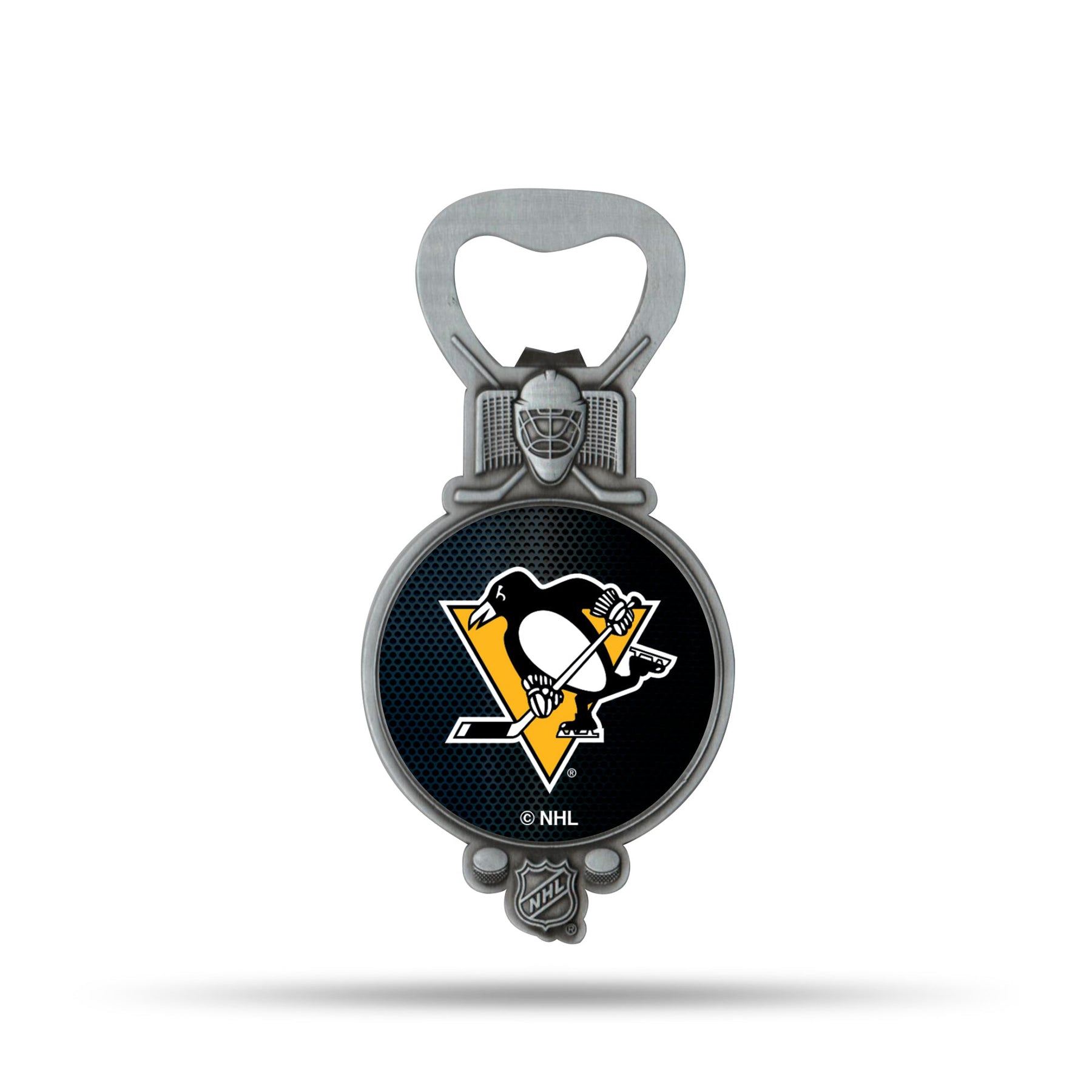 Pittsburgh Penguins Hockey Bottle Opener Magnet