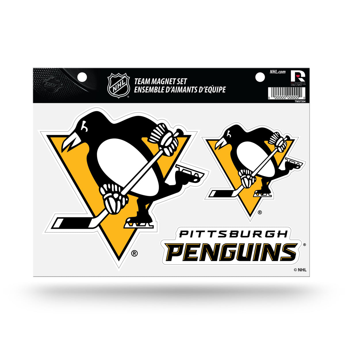 Pittsburgh Penguins Team Magnet Set
