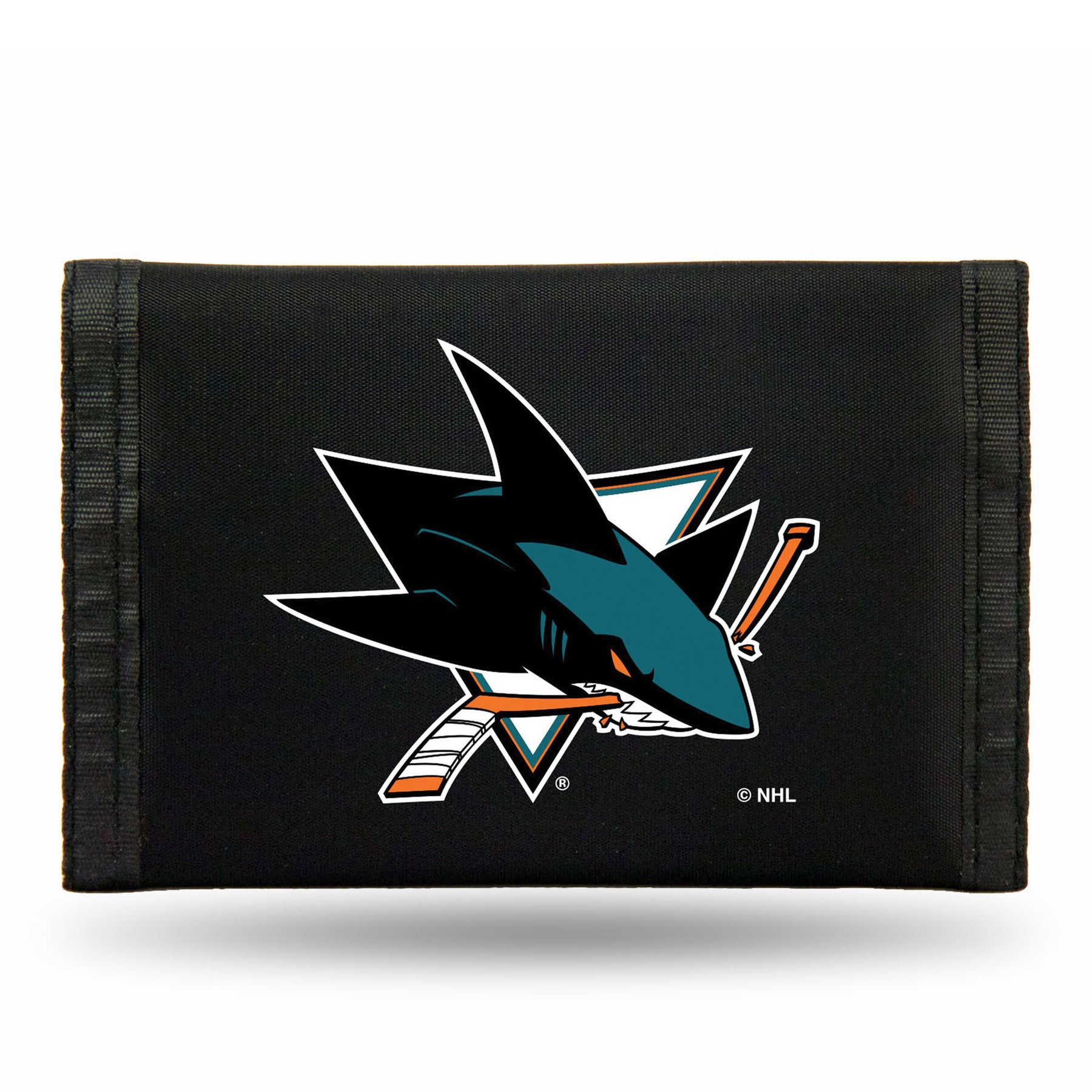 San Jose Sharks Nylon Tri-Fold Wallet