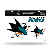 San Jose Sharks Team Magnet Set