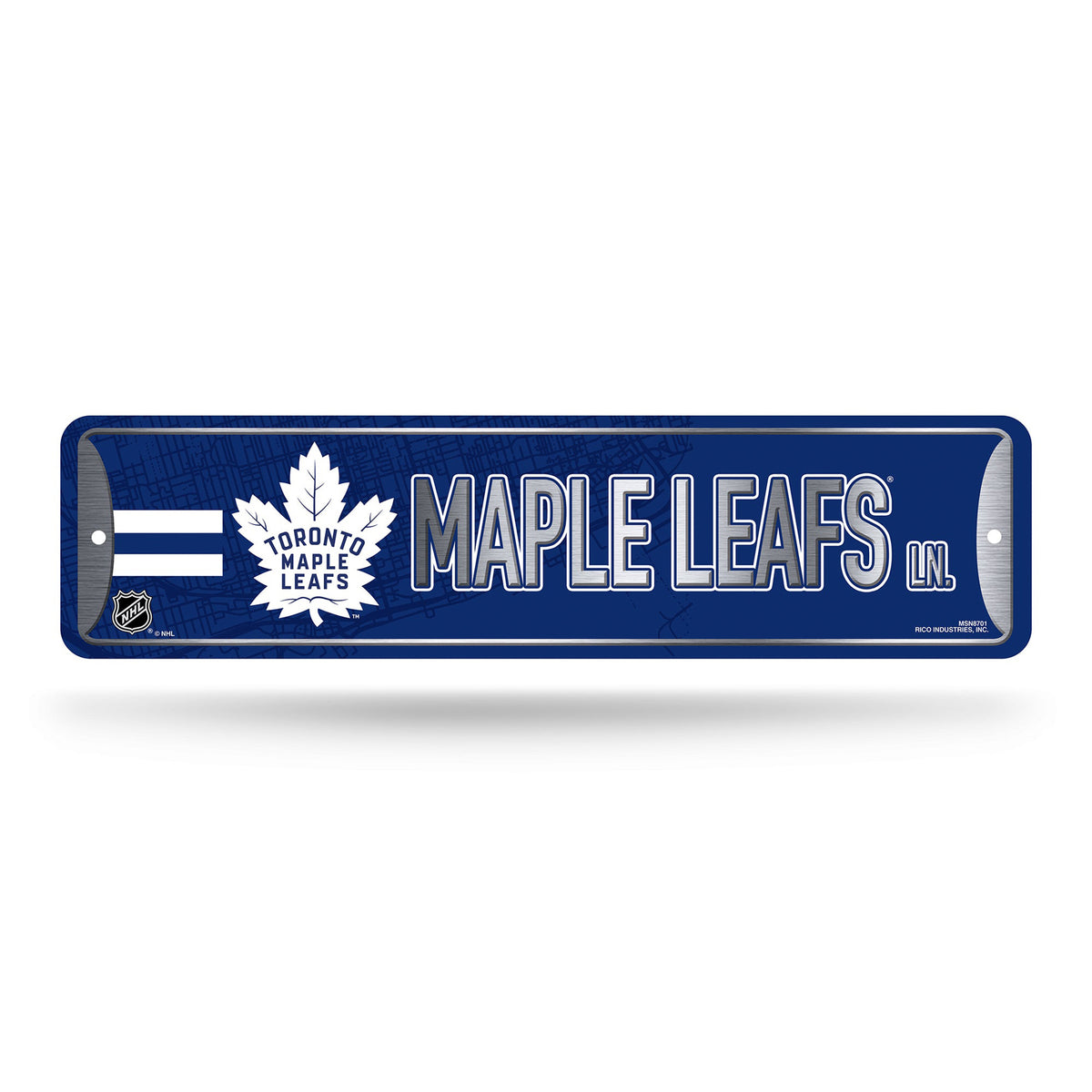 Toronto Maple Leafs Metal Street Sign