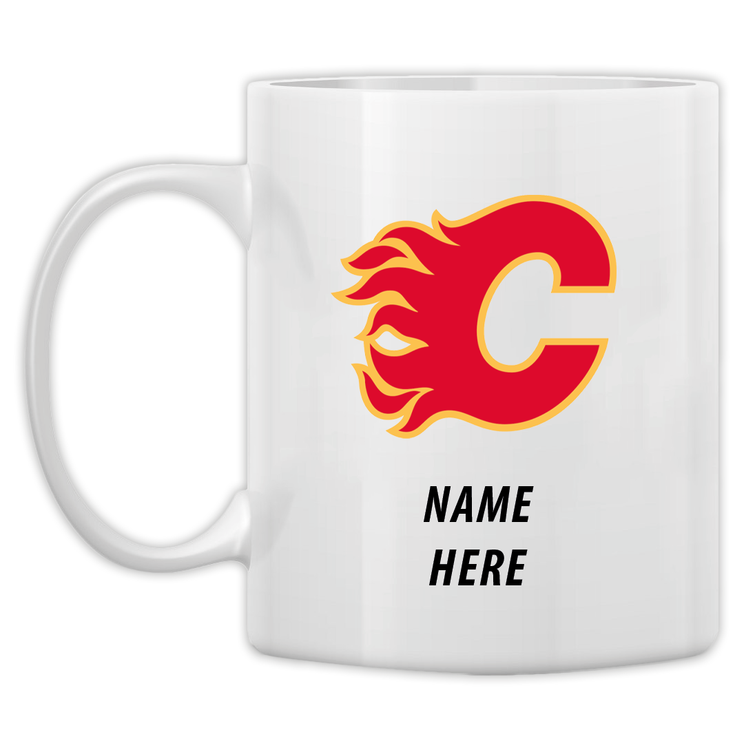 Calgary Flames Personalised Mug