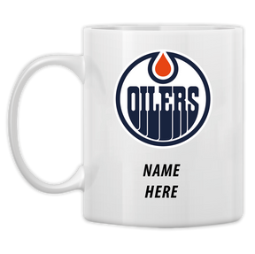 Edmonton Oilers Personalised Mug