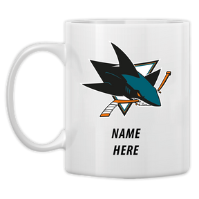 San Jose Sharks Personalised Mug