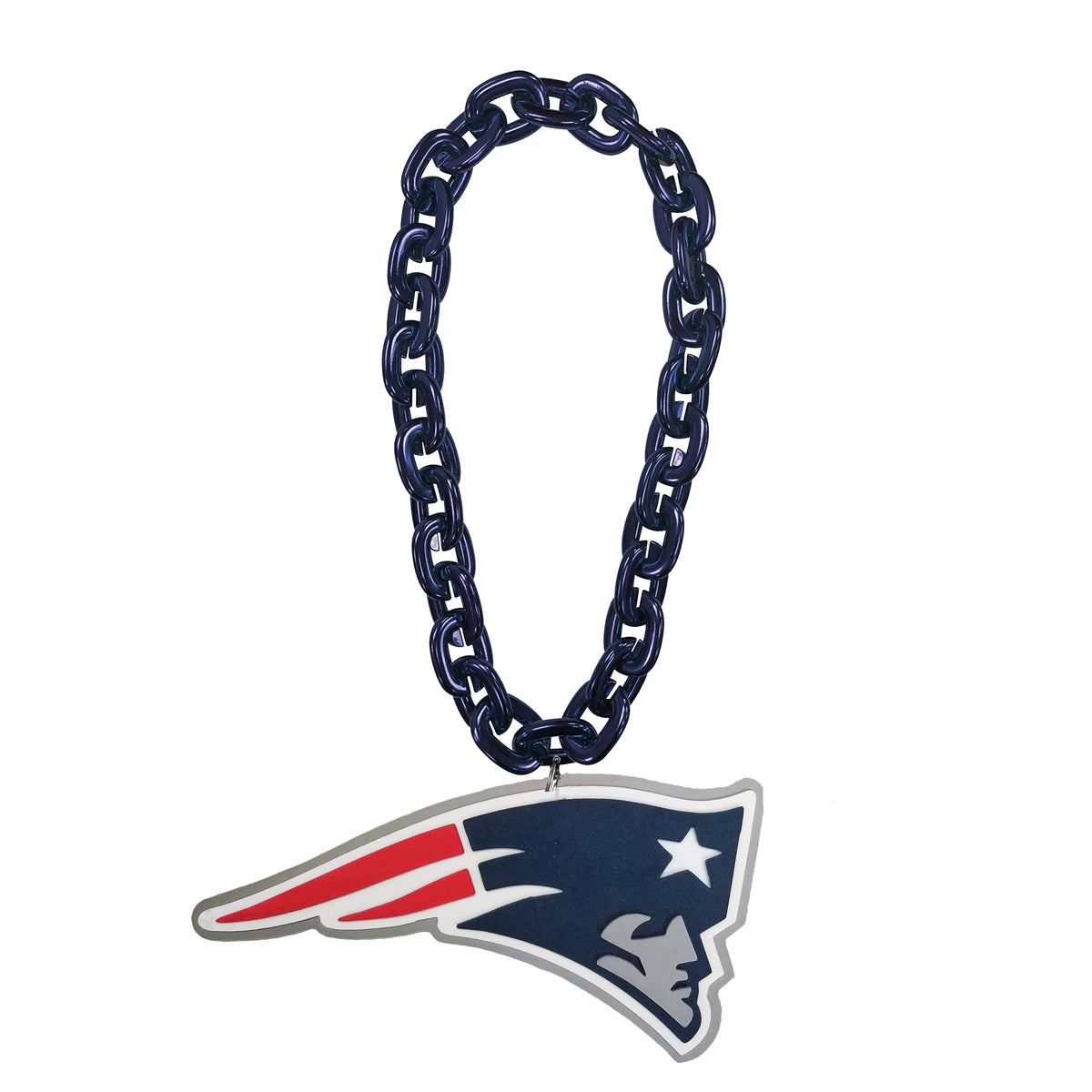 New England Patriots Fan Chain Necklace
