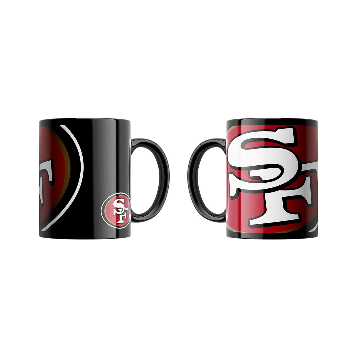 San Francisco 49ers Oversized Logo Ceramic Mug
