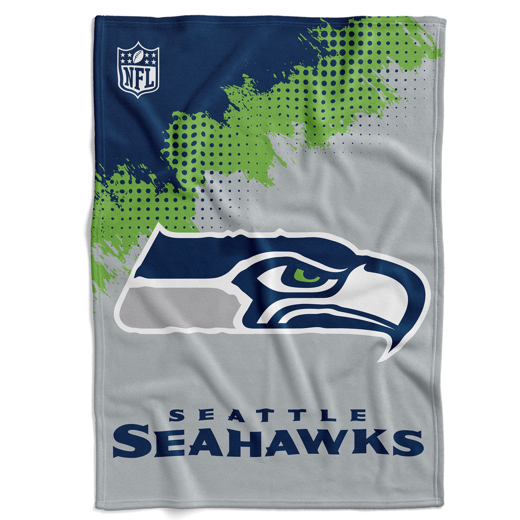 Seattle Seahawks Brushed Fleece Throw