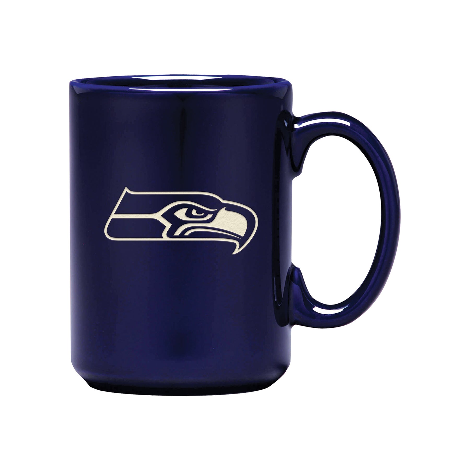 Seattle Seahawks Sanded Curved Jumbo Mug