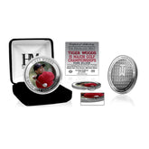 TIGER WOODS Major Tournament Championships 1oz .999 Silver Coin in Gift Box