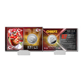 Travis Kelce (Chiefs) Player Silver Mint Coin in Presentation Display
