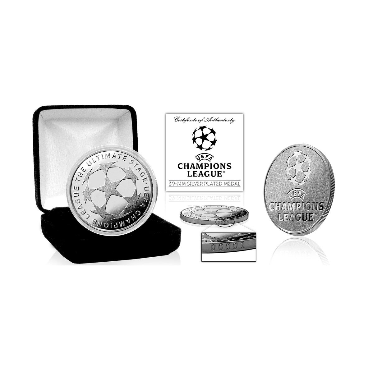 Champions League Commemorative Coin in Gift Box