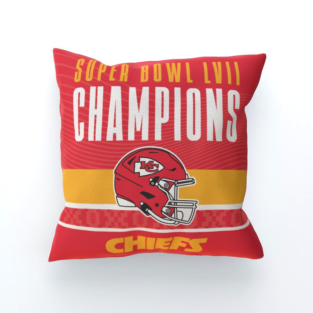 Kansas City Chiefs Super Bowl LVII Champion Cushion (45x45cm)