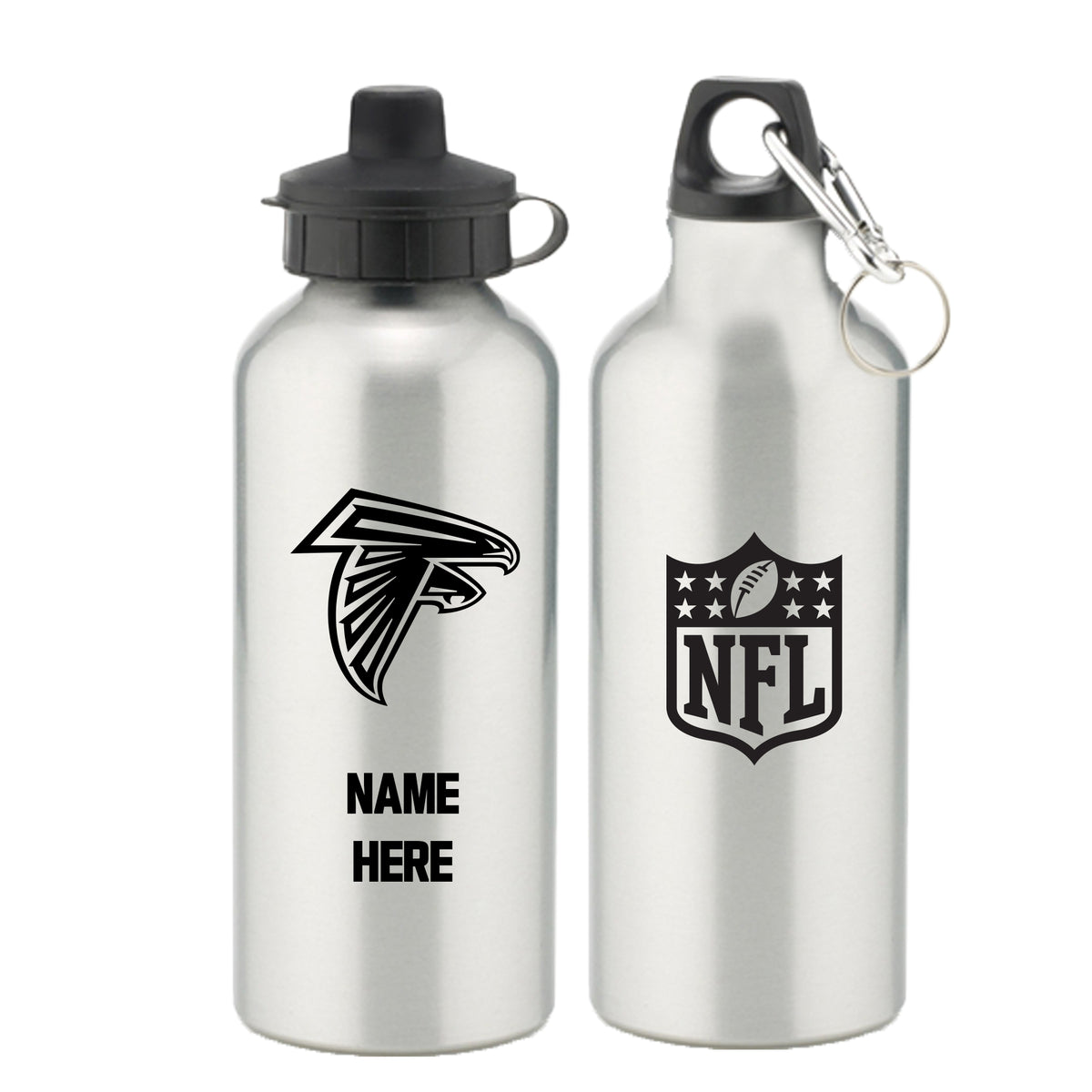 Atlanta Falcons Personalised Aluminium Water Bottle (600ml/20oz)