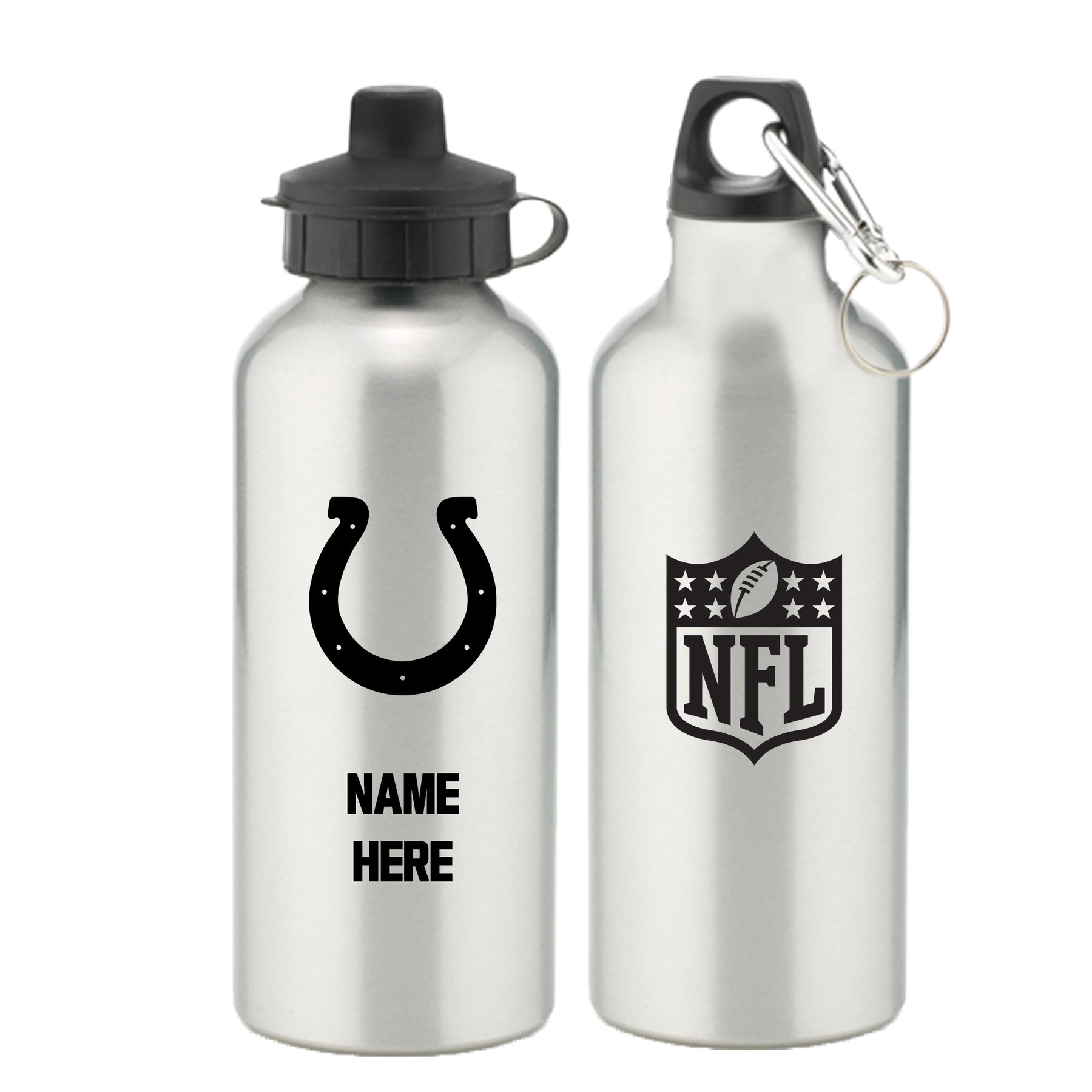 Indianapolis Colts Personalised Aluminium Waterbottle (600ml/20oz)