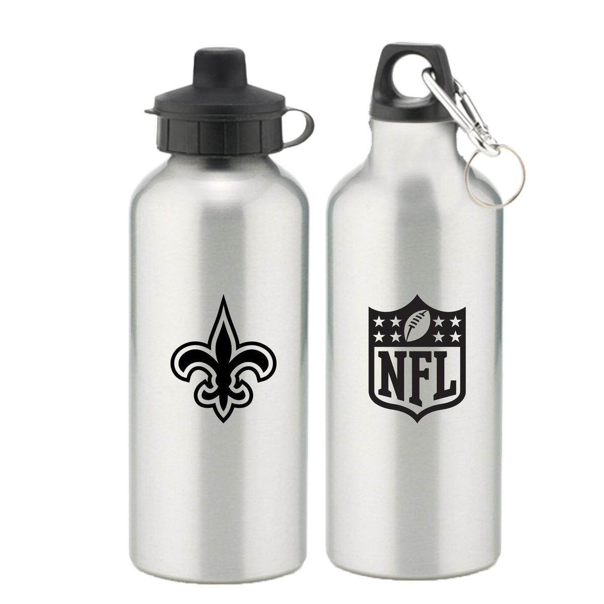 New Orleans Saints Aluminium Water Bottle (600ml/20oz)
