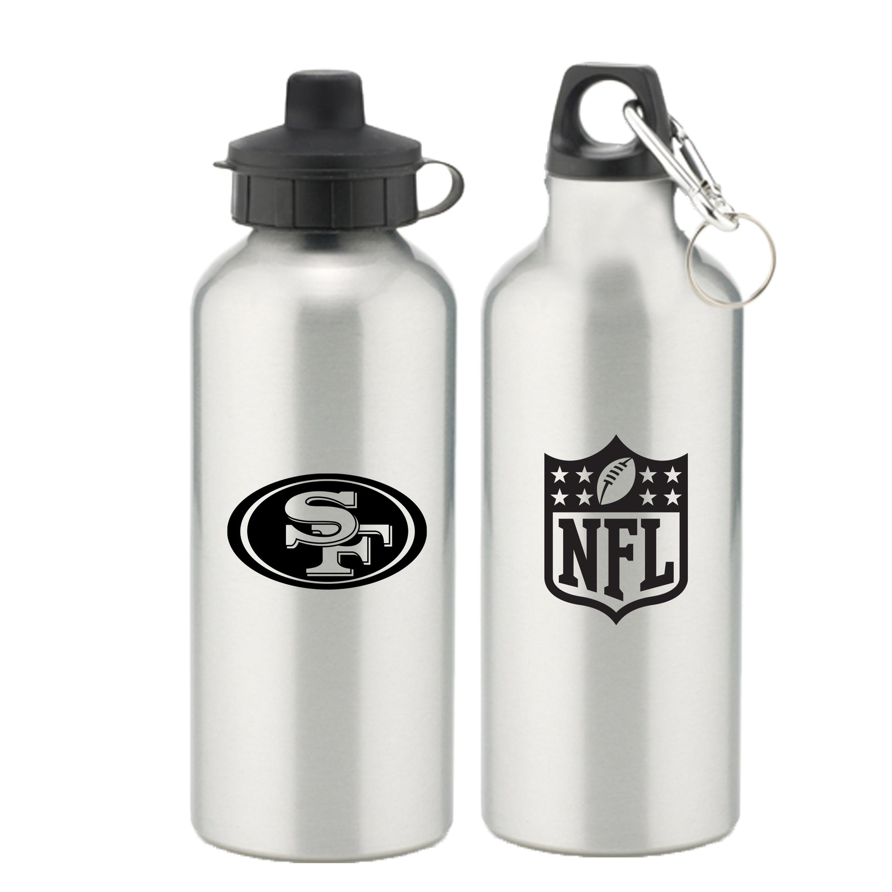NFL San Francisco 49ers Aluminium Water Bottle (600ml/20oz)