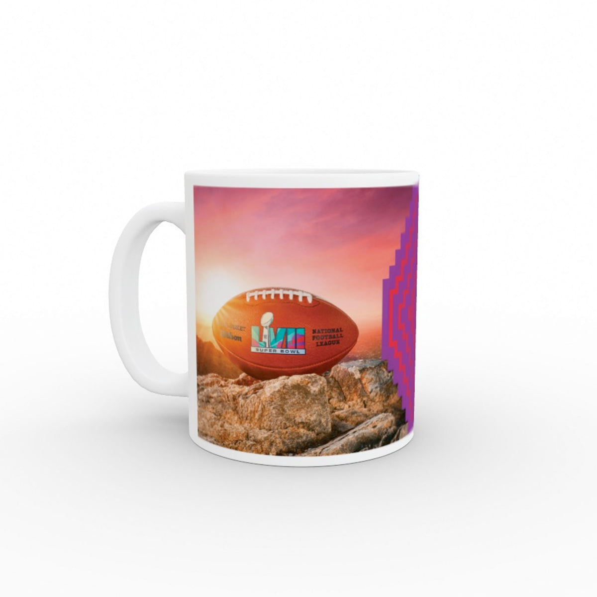 Super Bowl LVII Arizona Football Mug