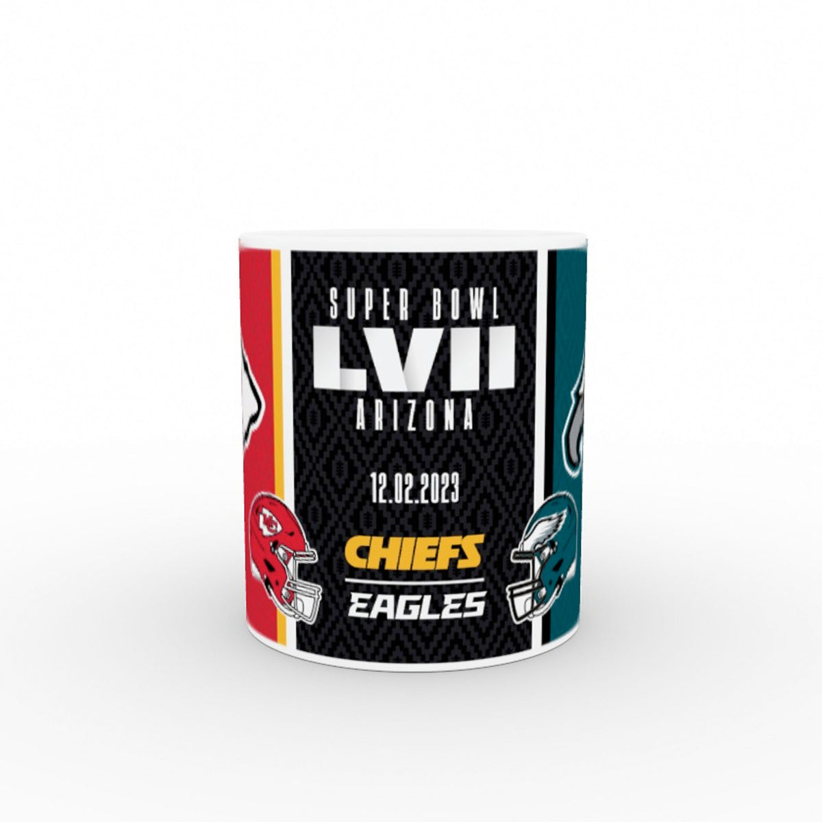 Super Bowl LVII Kansas City Chiefs vs Philadelphia Eagles Mug
