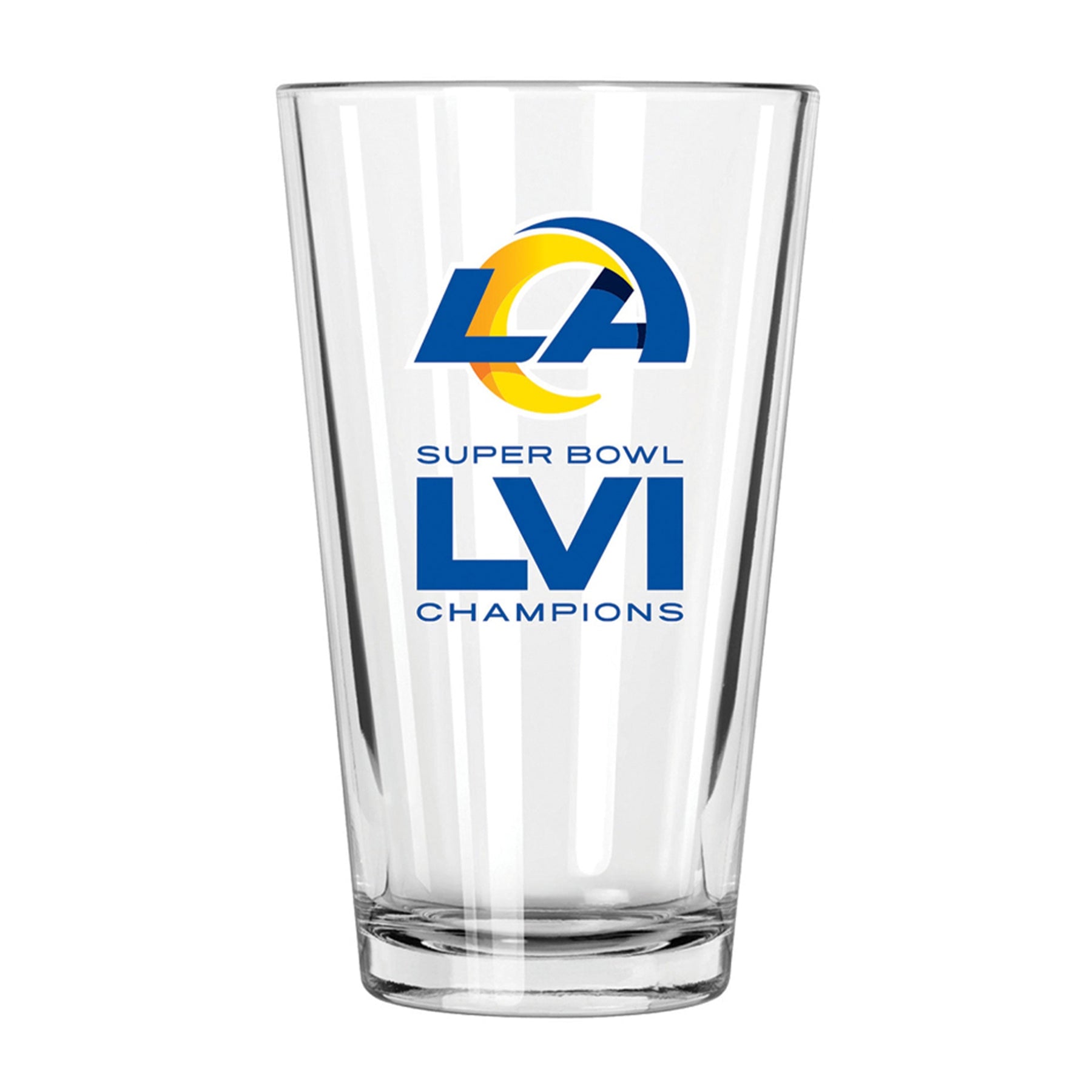 Los Angeles Rams Super Bowl 2022 LVI Champions Pint Glass